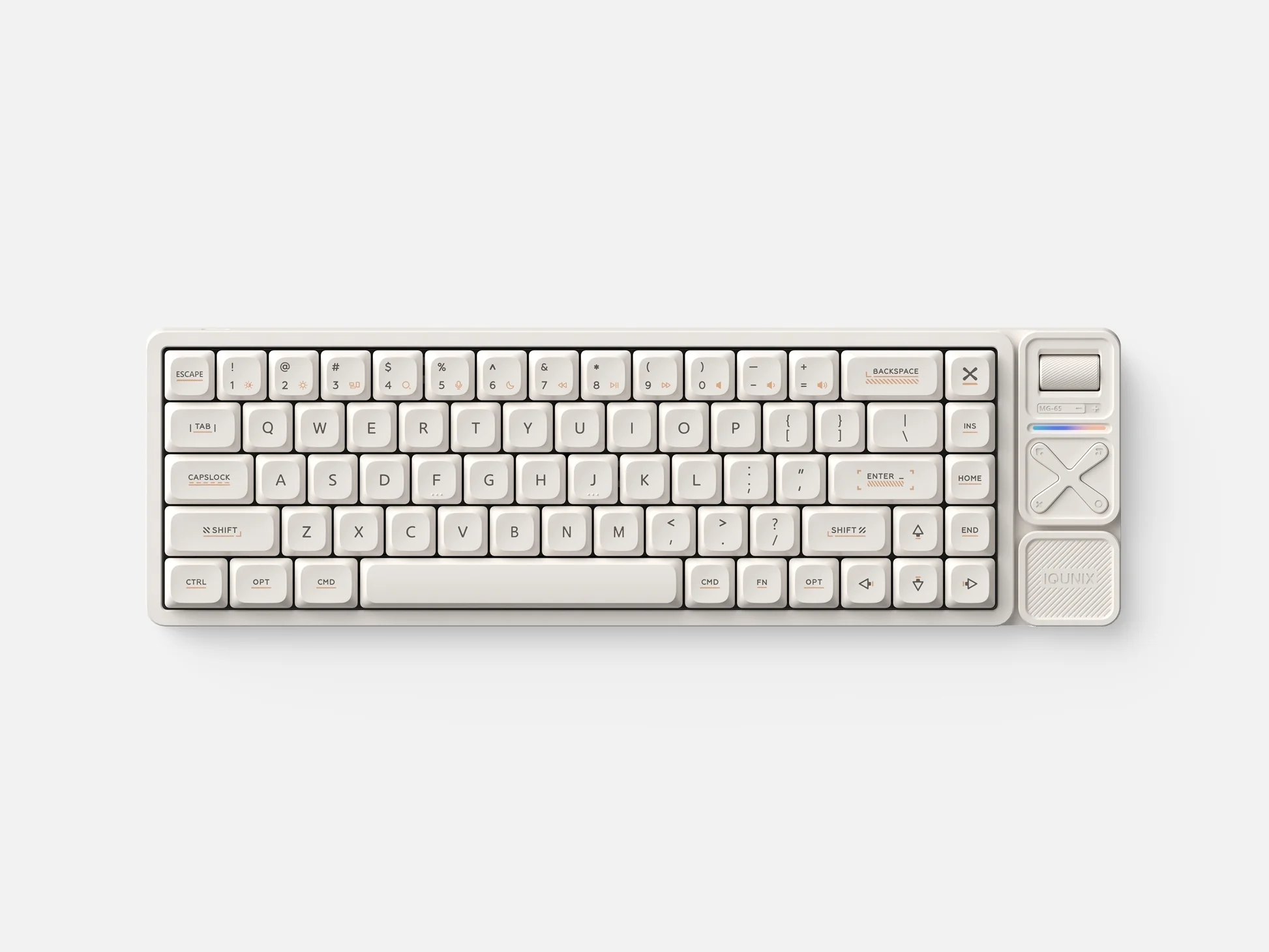 IQUNIX Magi65 Aluminum Low Profile Mechanical Keyboard - Image 6