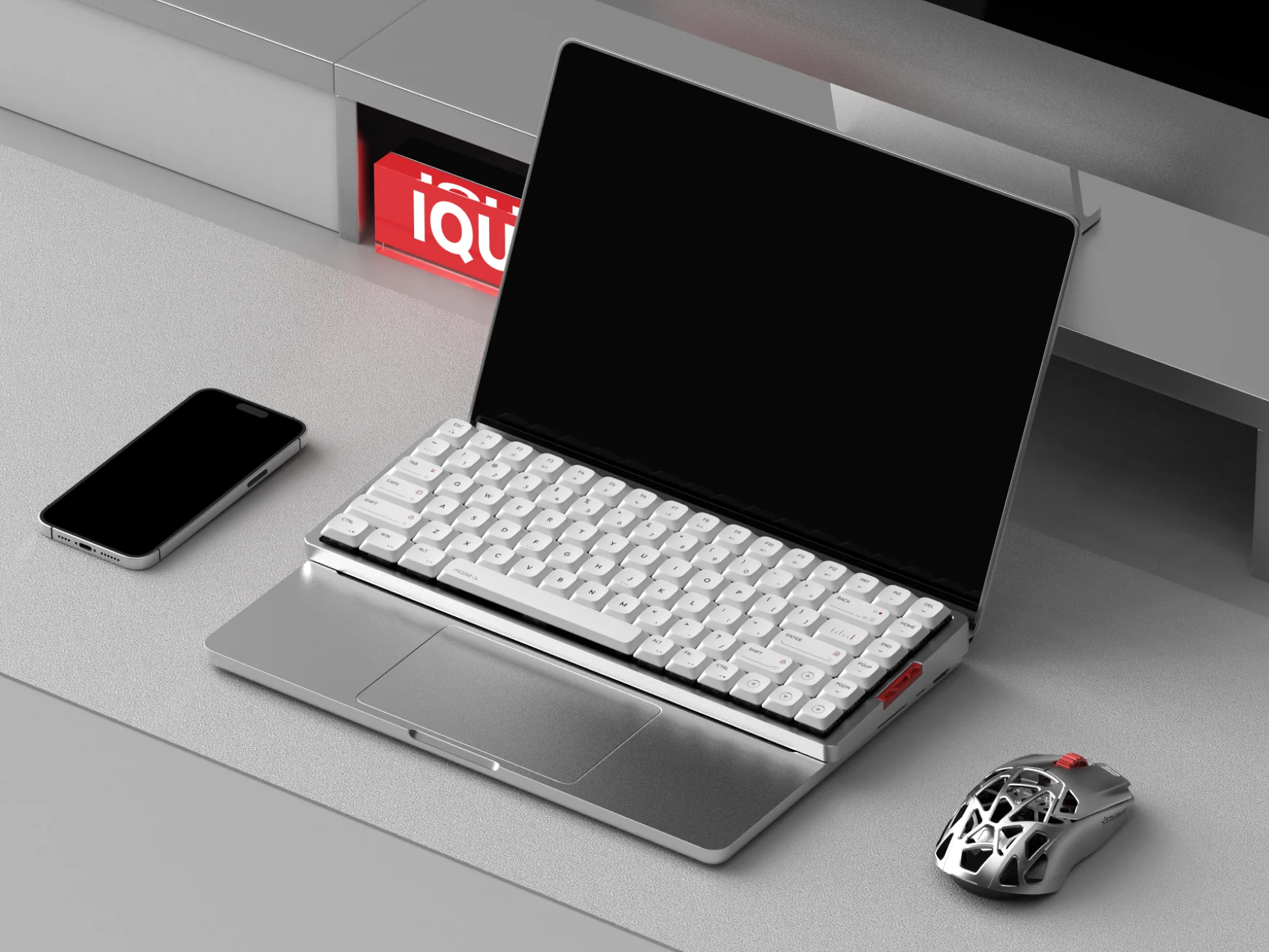 IQUNIX MQ80 Aluminum Low Profile Mechanical Keyboard - Image 6