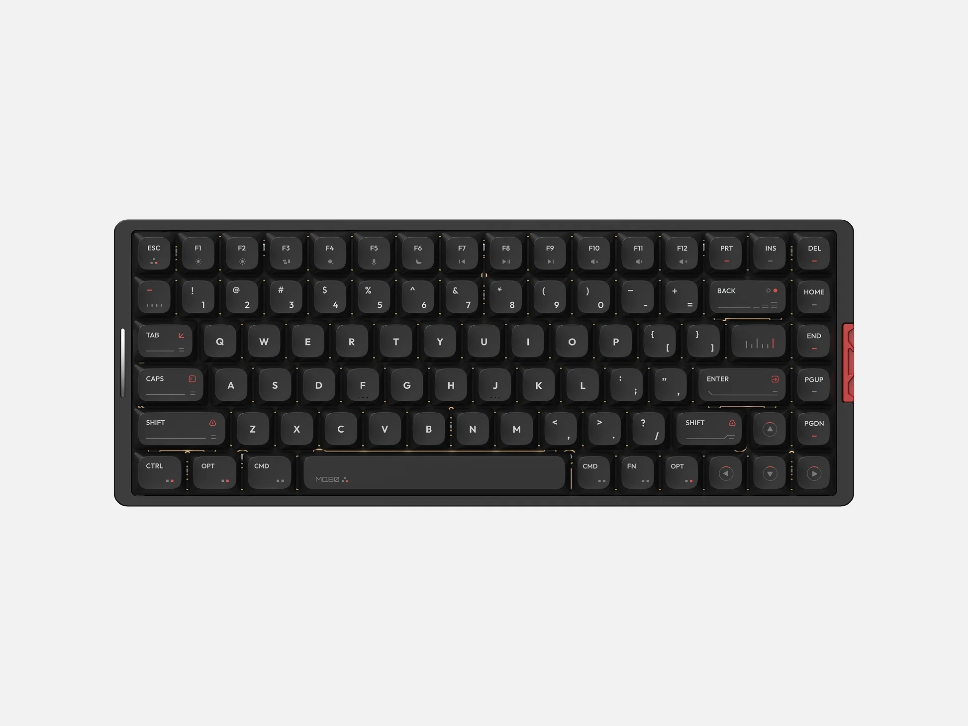 IQUNIX MQ80 Aluminum Low Profile Mechanical Keyboard - Image 7